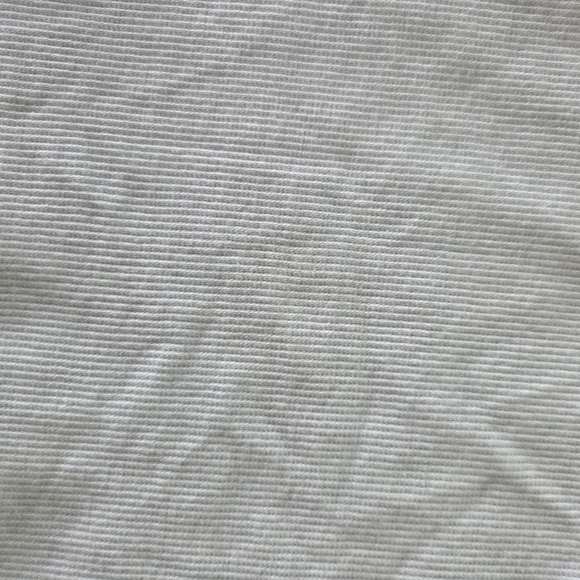 Alo White Ribbed Tank Top - Picture 4 of 4